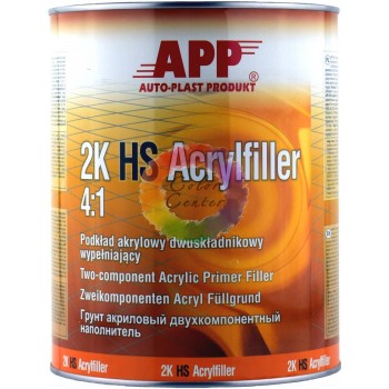Грунт акриловий АРР 020415 2К HS Acrylfiller 4:1.1л, чорний (без затверджувача)