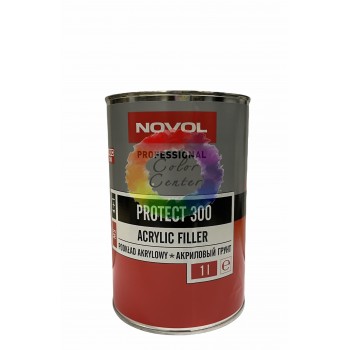Акриловый грунт Novol PROTECT 300 4+1, серый 1 л (без отвердителя)